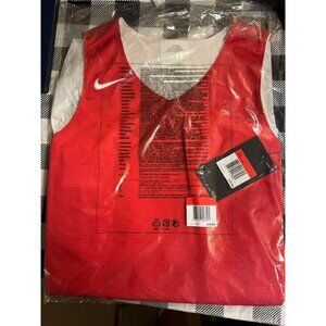 Nike Boys' Red Basketball Jersey Size L Red Engineered for Championship Athletes